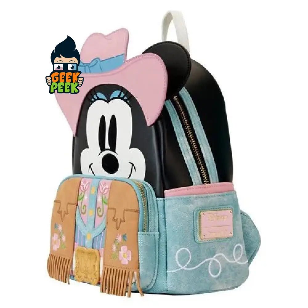 Western Minnie Mouse Cosplay Mini - Backpack - GeekPeek